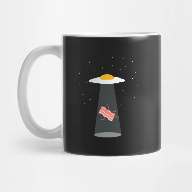 Cool Bacon and Eggs UFO by happinessinatee